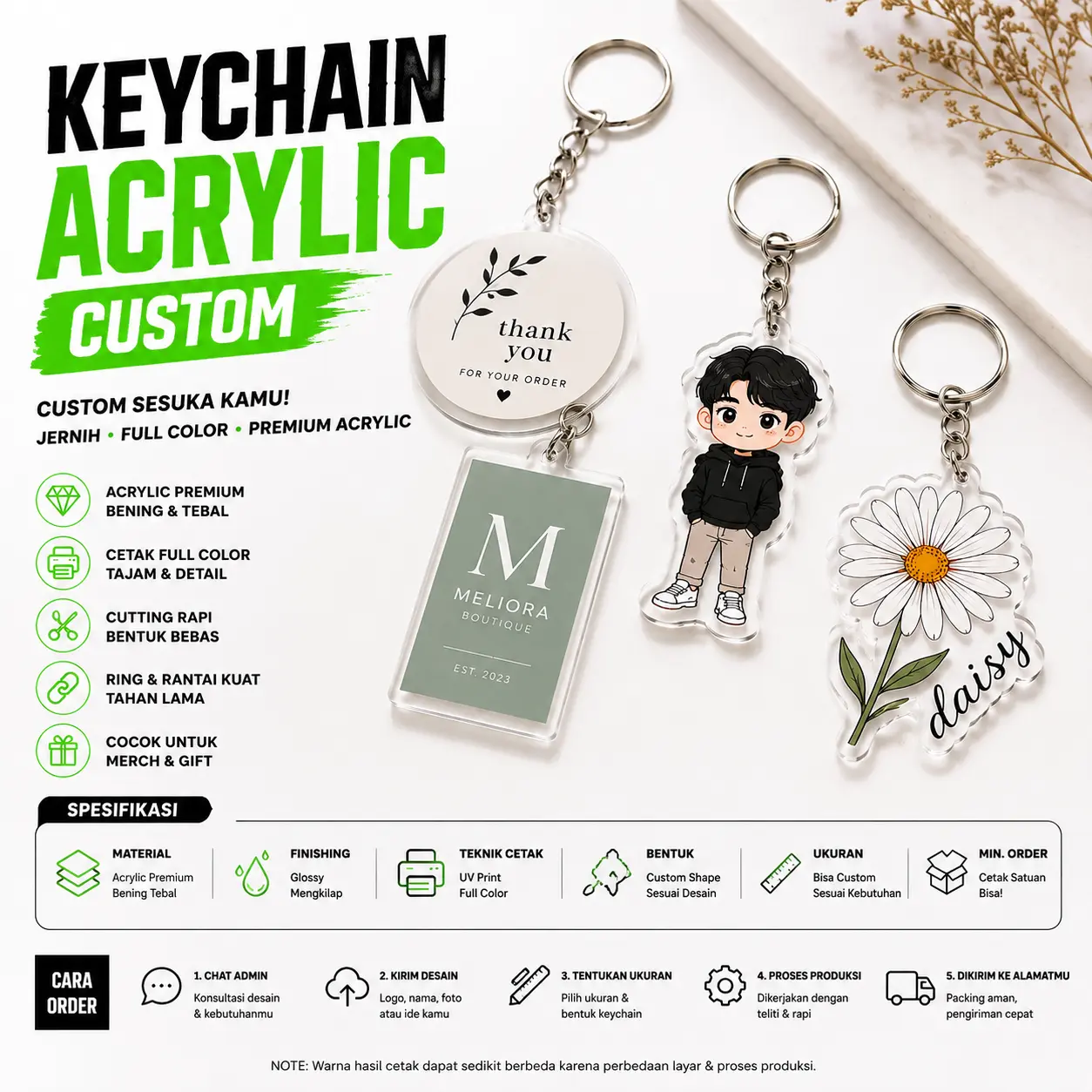 Acrylic Keychain
