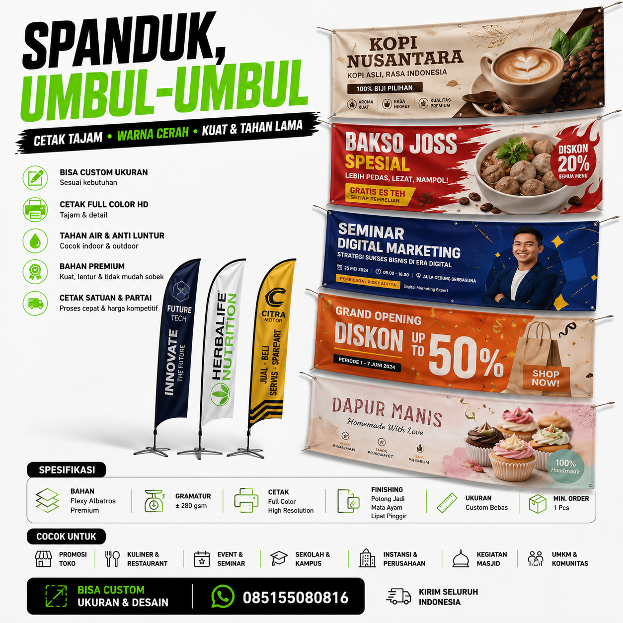 Banner Spanduk Flexy 
